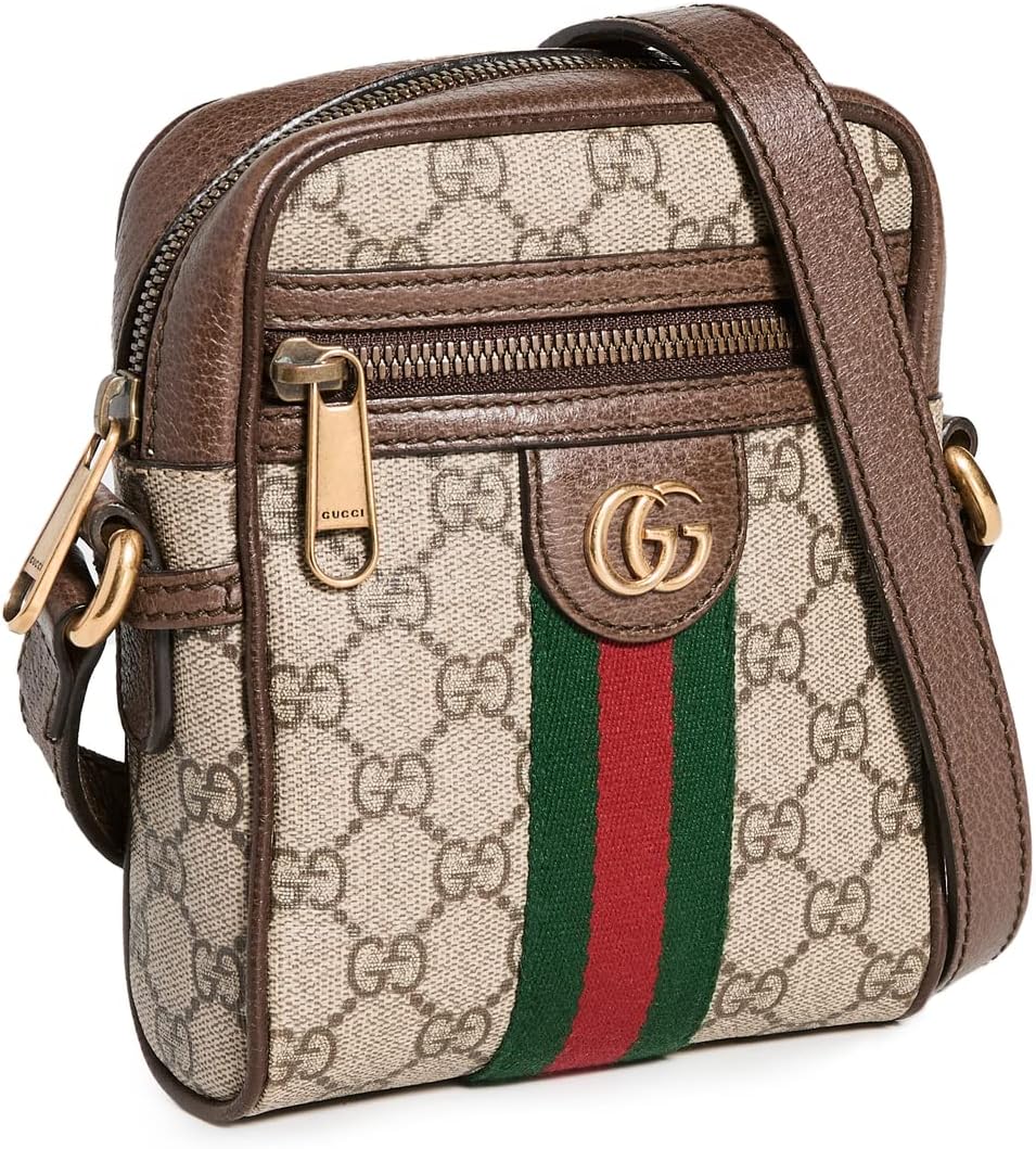 Gucci Women's Pre-Loved Ophidia Mini Messenger, GG Supreme