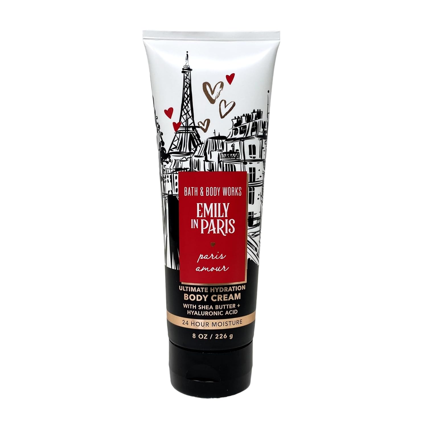Bath & Body Works Emily In Paris - Paris Amour 2 Pack Body Cream Bundle with an Aloe Vera Bar Soap - Full Size - Image 2