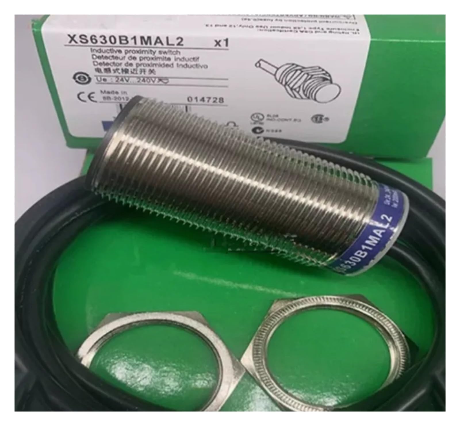 Tpkmvgap One Color 1Pcs Xs630b1mal2 Xs630b1mbl2 Proximity Switch Sensor(Xs630b1mal2)
