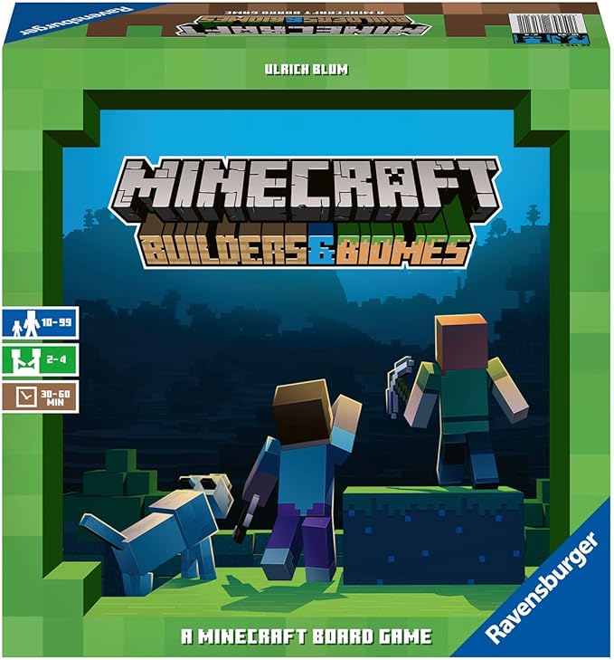 Amazon Ravensburger Minecraft マインクラフト ビルダーズ バイオーム ストラテジー ボードゲーム 並行輸入品 ボードゲーム おもちゃ