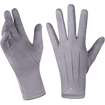 Achiou Women Winter Touchscreen Gloves Soft Comfortable Thermal Elastic Stretch Texting Glove for Traveling, Cycling, Running