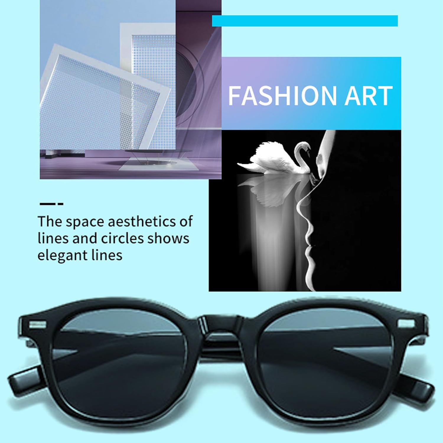 Classic Small Round Sunglasses for Women Men Retro Circle Style Tinted Sun Glasses - Image 7