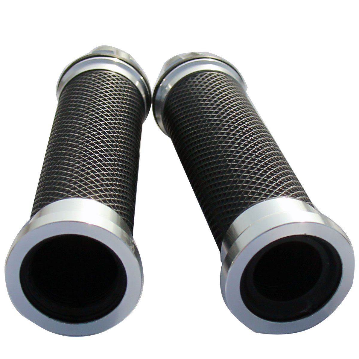 Amazon.com: MotorToGo Silver CNC Aluminum 7/8