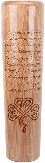 DUGOUT MUGS| Baseball Bat Mug, Double Sealed Drinking Cup For Sports Fans, 12 Oz Solid Wood, Irish Blessings Prayer