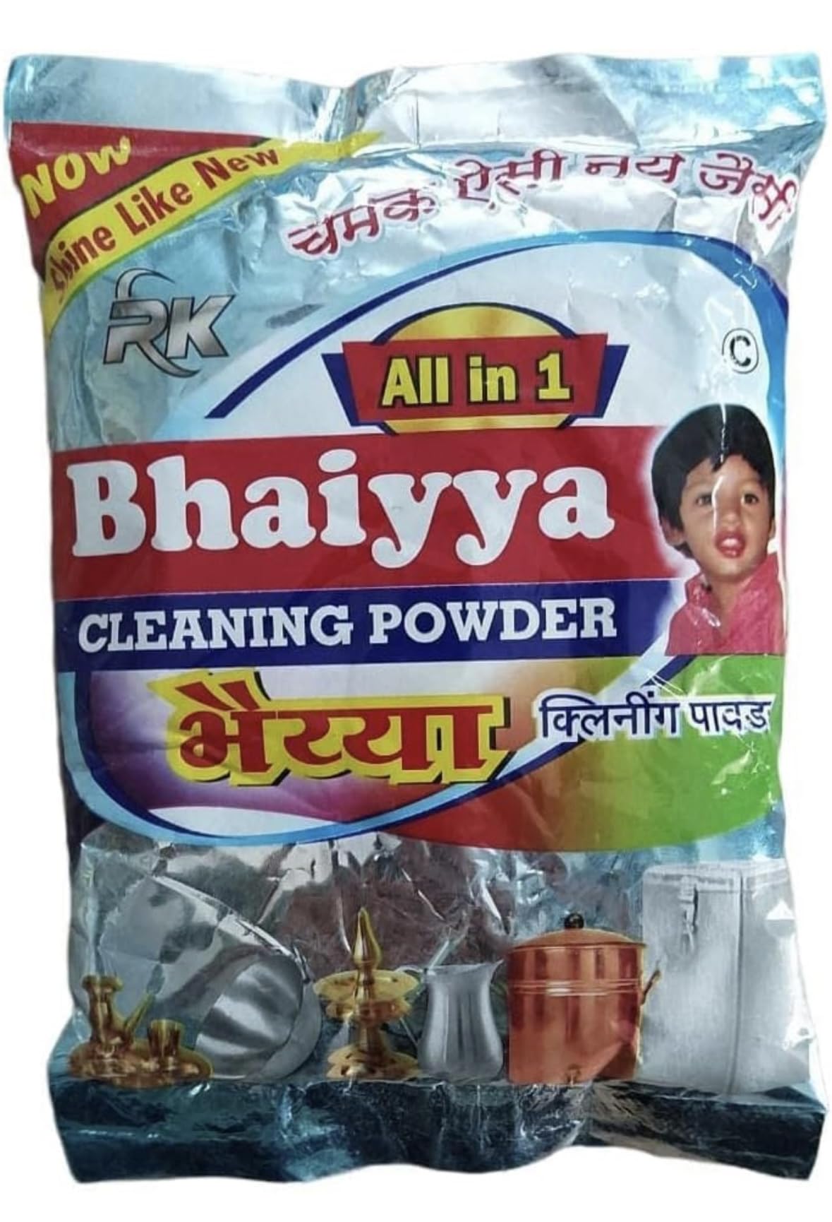 Bullet Bhaiya Powder All In One Cleaning Powder, 200g Pack of 3, For Pooja Utensils (B0DF3CFSXD) Amazon Price History, Amazon Price Tracker