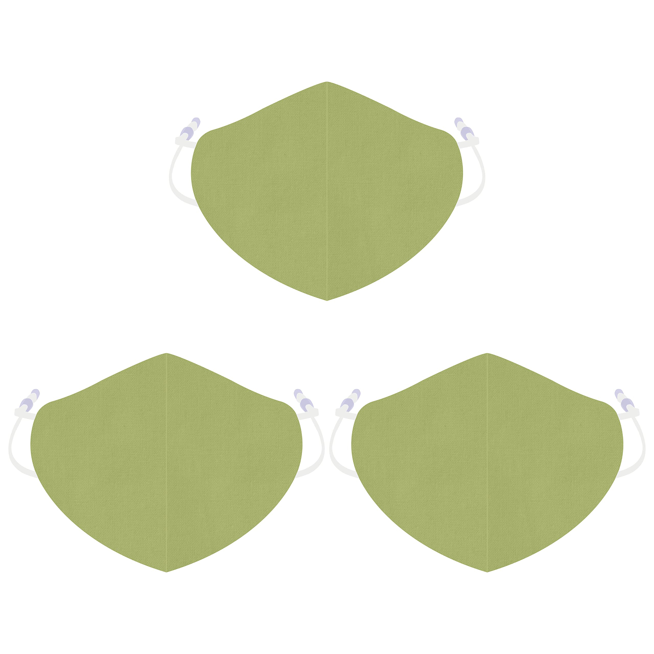 Afew Reusable Cloth Face Masks with Adjustable Ear Loops | 3 Layered Comfortable, Breathable Fabric Masks For Men & Women | Unisex Washable Cloth Masks (Apple Green, Pack of 3) (B0BDG2NVPX) Amazon Price History, Amazon Price Tracker