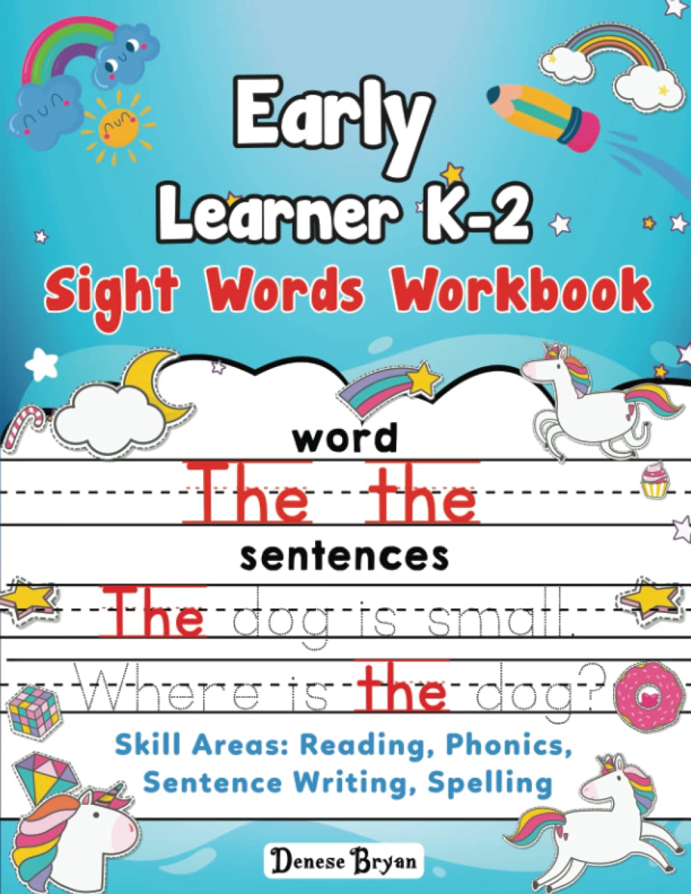 Early Learner K-2: Sight Words Workbook (Early Learner K-2: Educational Workbook Series)