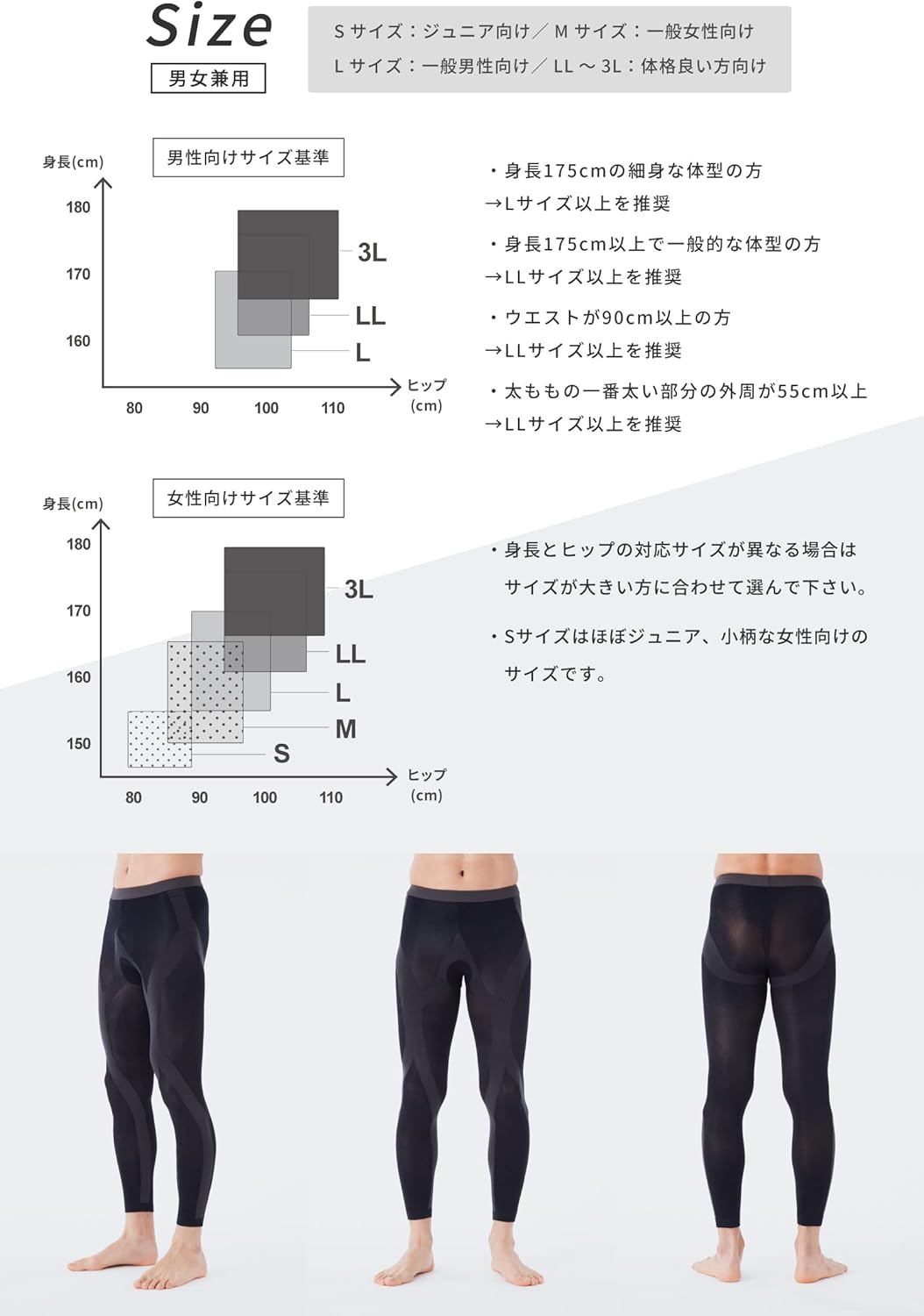 [ランテージ] アスリートランナーPRO Version2 スポーツタイツ 疲労軽減 収縮 吸汗 速乾 通気性 UVカット IF10C