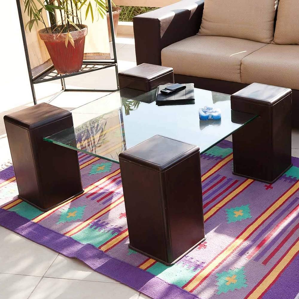 Dulles Glass 36 inch Square Glass Table Top - Tempered - 1/4" Thick Glass Surface, Safe Flat Polished, Eased Corners, Multipurpose for Dining Table, Patio, Coffee and End Table