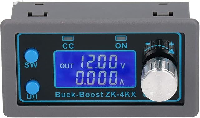 DC Buck Boost Power Supply Module Programmable Adjustable Automatic Step UP Down Voltage Converter LCD Display