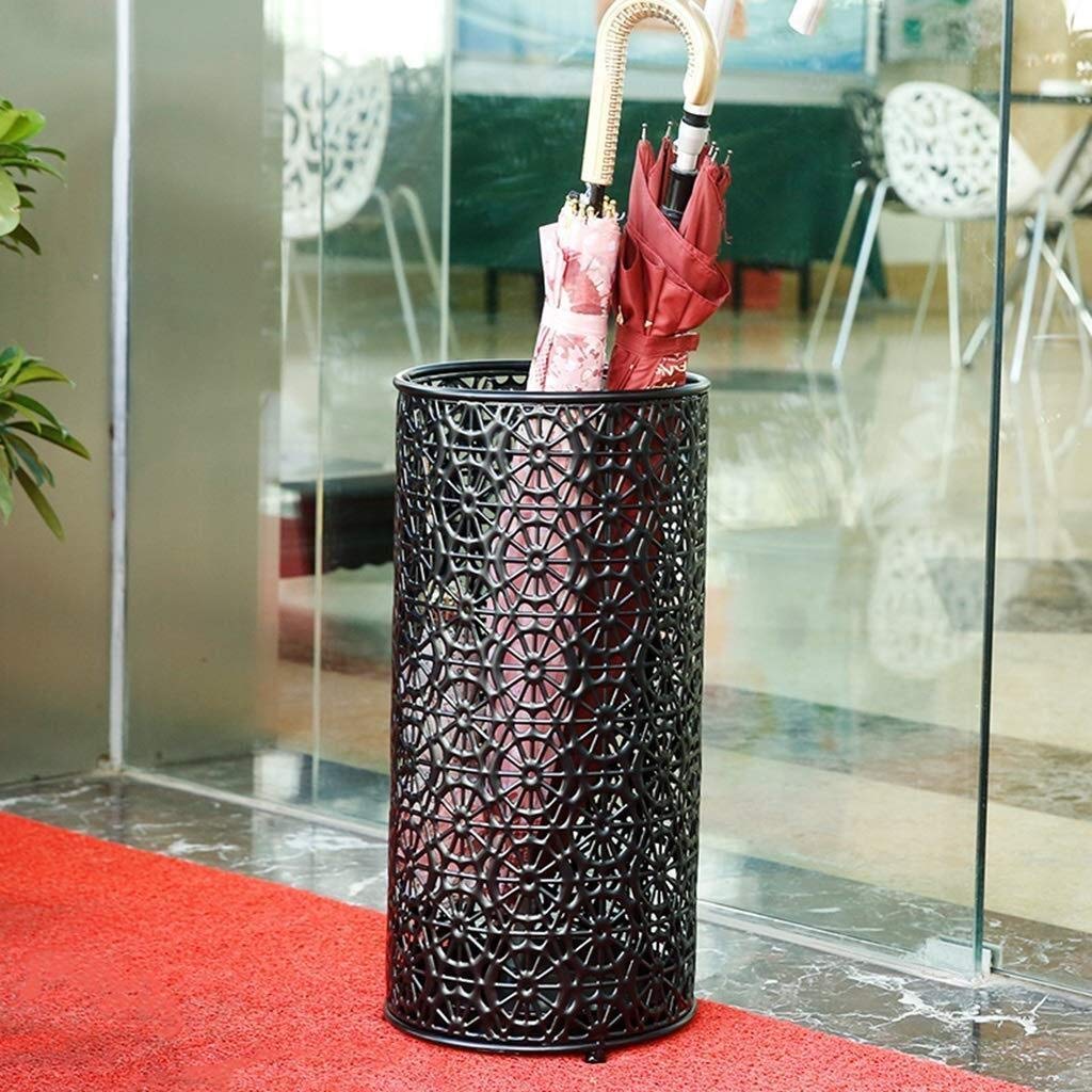 Porte-parapluies en acier inoxydable support haut de gamme pour bureau et hôtel