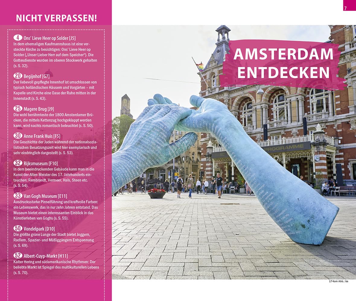 Reise Know-How CityTrip Amsterdam: Reiseführer Amsterdam mit Stadtplan, Stadttouren und kostenloser Web-App
