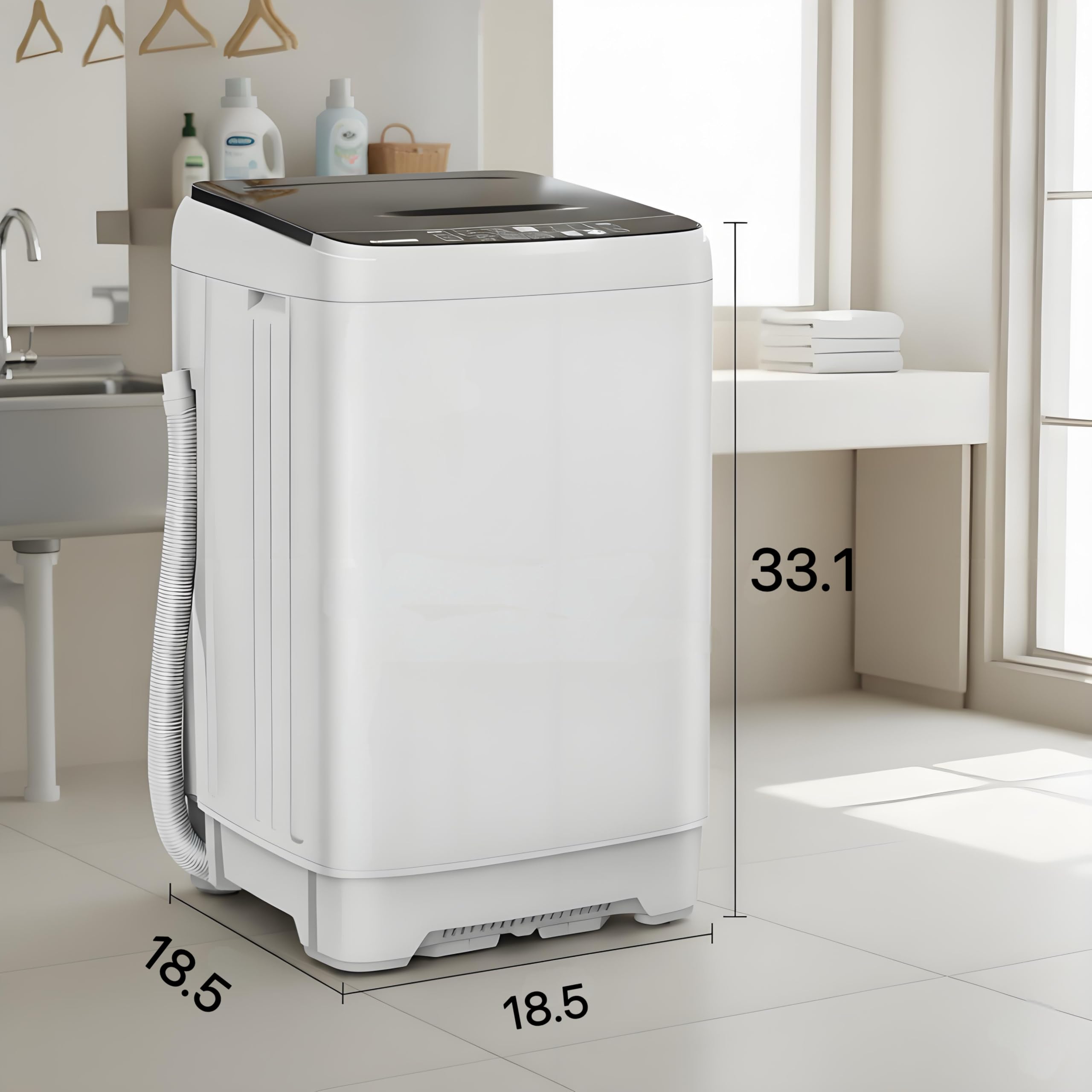 家電 washig machine Amazon.com: Fox Shack Washing Machine 15.6 LBS Automatic Laundry