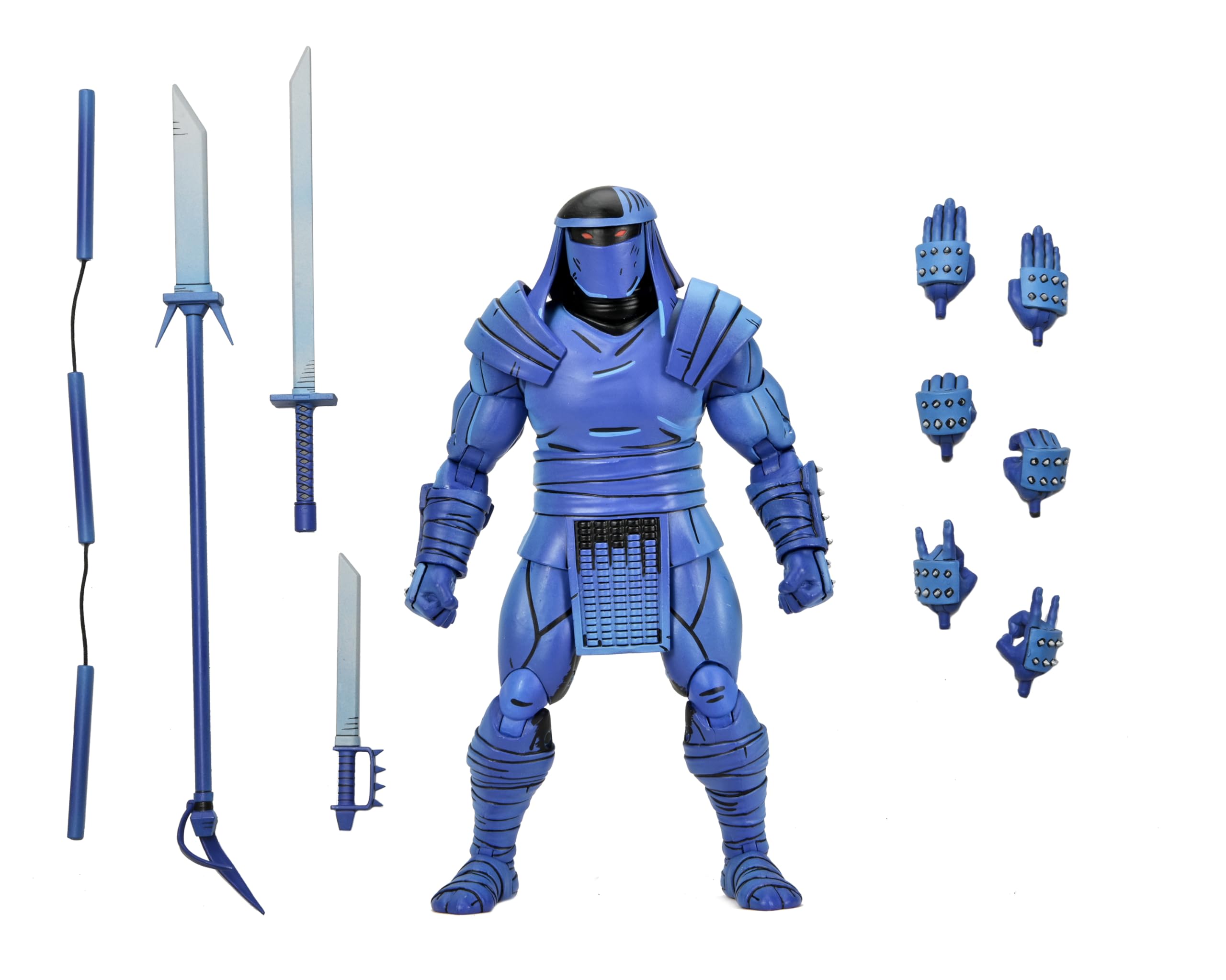 NECA Ninja Clan Foot Action Figure With Accessories 18Cm, Multicolor, 7 inches - Image 3