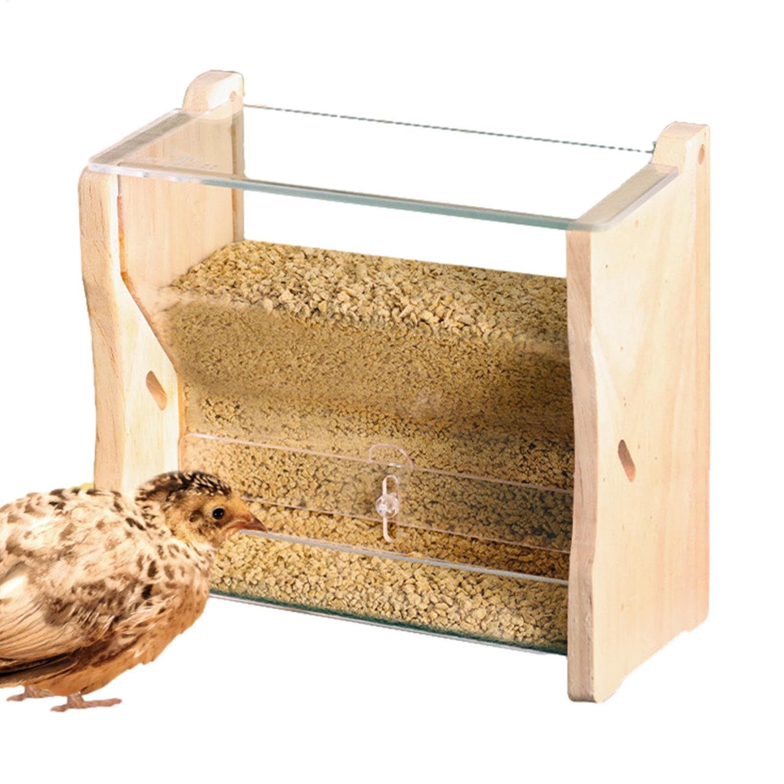Distributeur d'eau pour cage d'oiseaux et mangeoire automatique lors de vos week-ends