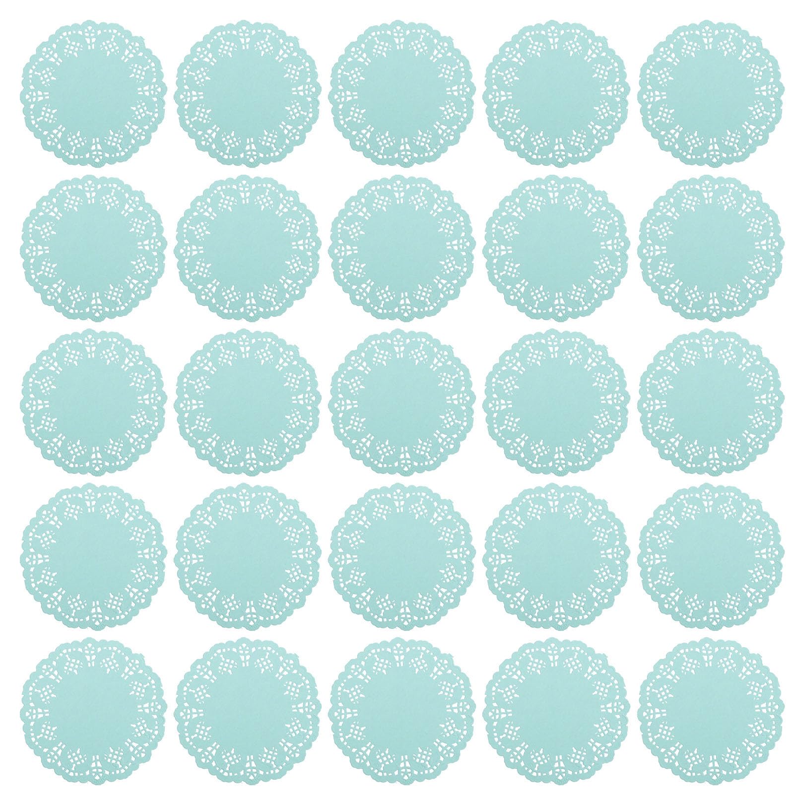 Tapetes de papel para mesa de postres ibasenice láminas absorbentes de aceite de 8,9 cm