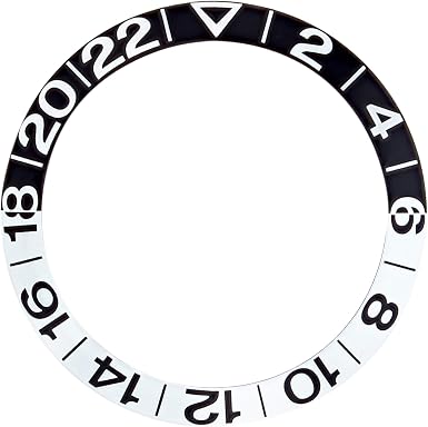 Bezel Insert Compatible with Omega GMT 