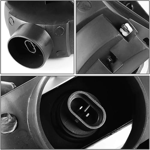 Miniatura 4 de DNA MOTORING FL-ZTL-115-SM Luz antiniebla del parachoques delantero lado del conductor y del pasajero Mejora la visibilidad Compatible con Ford