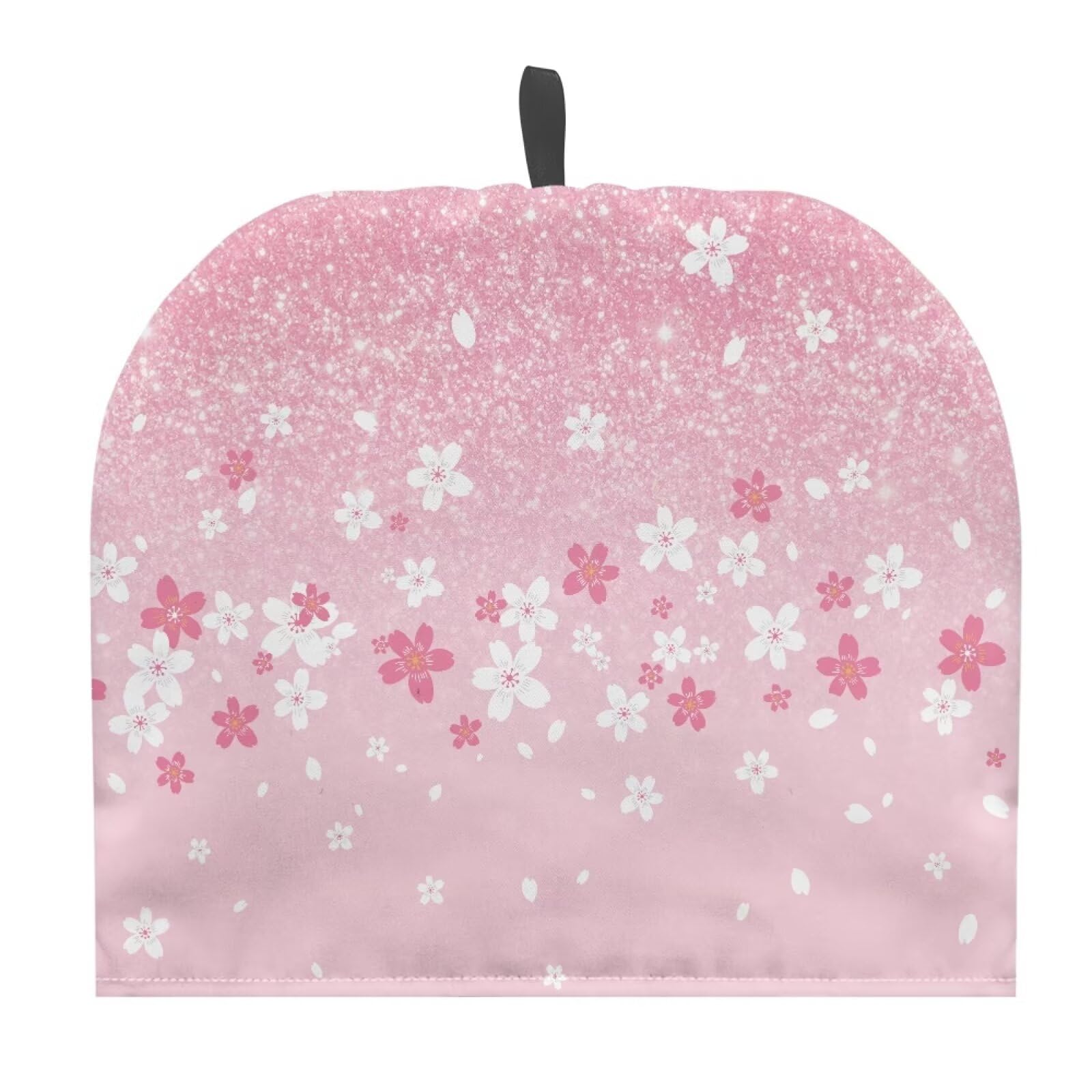 Tutolipy Tea Cosy Cover Insulated Teapot Cover for Home Kitchen Decoration Warm Keep Tea Kettle Cozy with Hanging Loop, Cherry Blossom — image 1