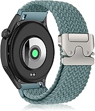 22mm Nylon Watch Strap for Xiaomi Watch S4/S4 Sport/Redmi Watch 5 Active/5 Lite, New Braided Sport Replacement Straps for Xiaomi Mi Watch/2/2 Pro/S3/S1 Pro/S1 Active/S1 - Green
