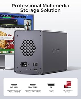 ORICO Type-C HDDケース 5台 110TB USB3.1 41agniKNNuL.jpg