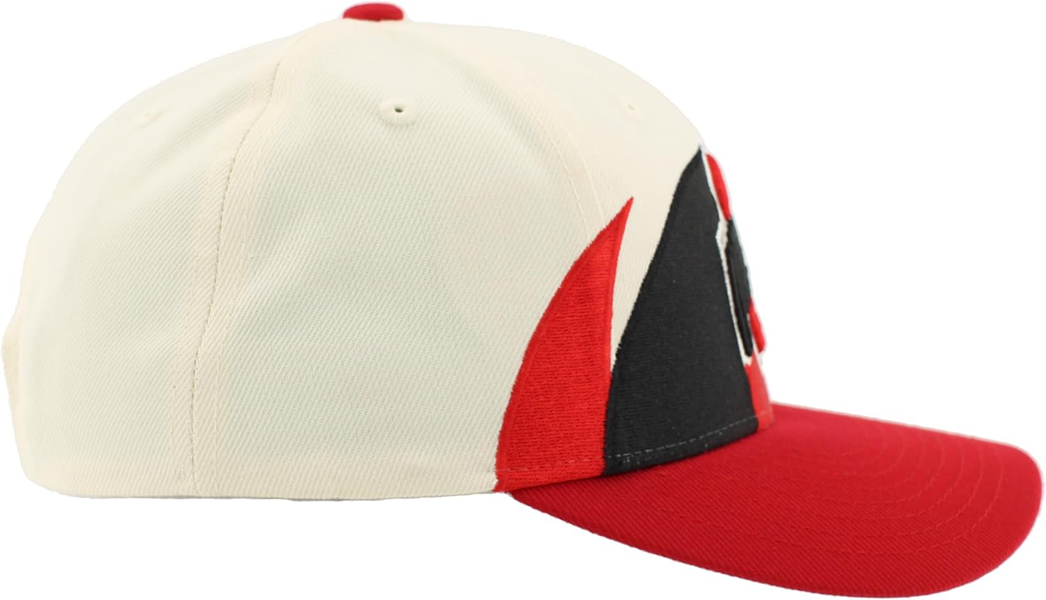 Ohio State Buckeyes NCAA Officially Licensed Hat Flat Snapback Z11 Retro Sharktooth Team Color