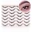 Losha Manga Lashes Fluffy Faux Mink Lashes 14 Pairs Natural False Lashes Pack Wispy Short Anime Lashes Look Like Individual Clusters (3D1009)