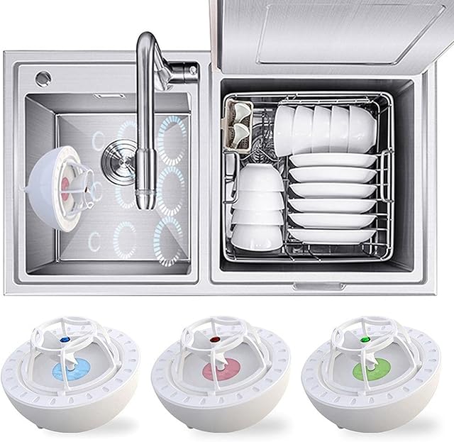 S-JIANG Mini Dishwasher, Multifunctional Kitchen Dishwasher, Portable USB Dish Washing Machine for Trip/Apartment/Home/Dorm