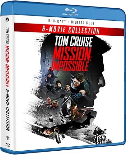 Mission Impossible - 6 Movie Collection Blu-ray + Digital