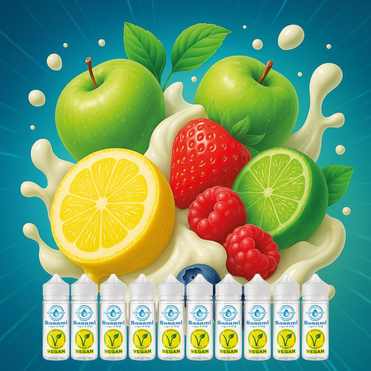 Yogurtion Edition - Kolekcja Sasami Signature - Zestaw 10 x 10ml koncentratów aromatów - Wegańskie