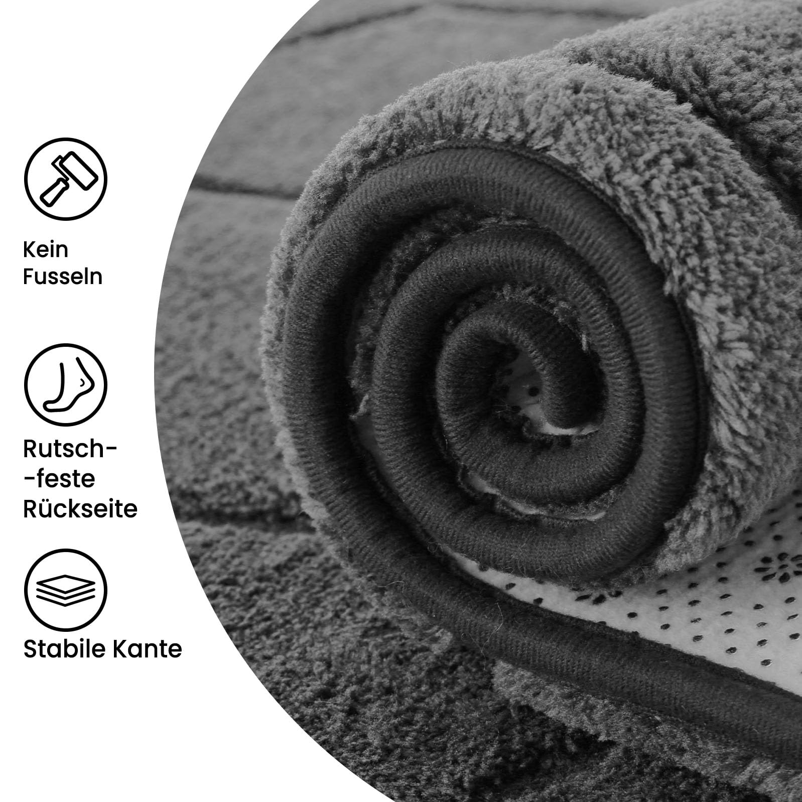 Sour Lemon Teppich Wohnzimmer 200x300cm, Teppichd Grau Waschbarer Teppich Kinderzimmer Flauschige Carpets Schlafzimmer Carpet Gegend Kurzflor Flauschig Rutschmatte Kinderzimmer Teppiche