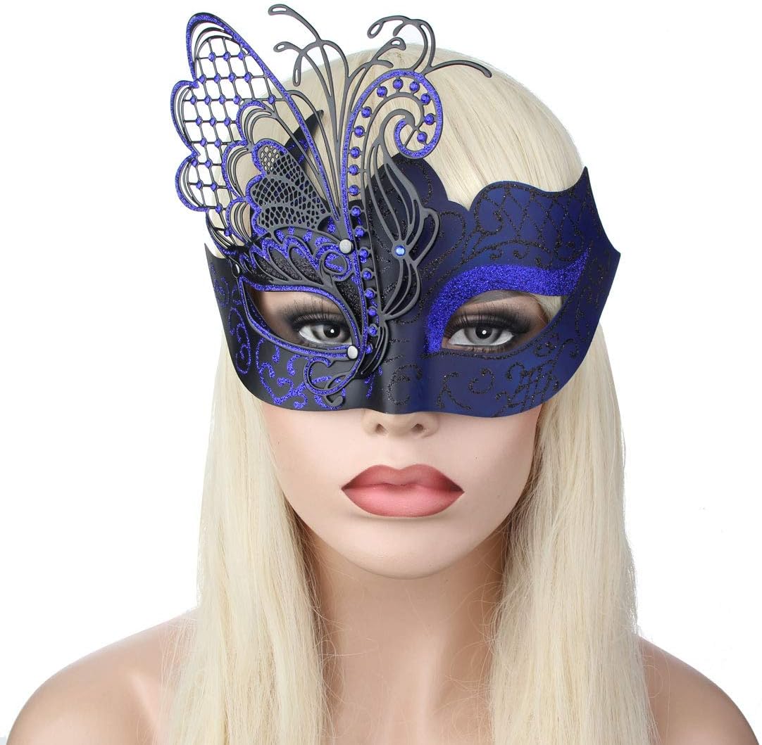 IETANG One Pair Couple's Gorgeous Venetian Masquerade Masks Party Costumes Accessory - Image 3