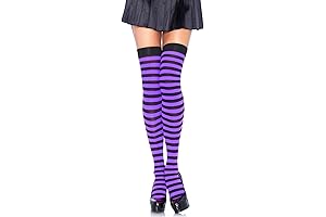 Women's Eye-catching Striped Tights