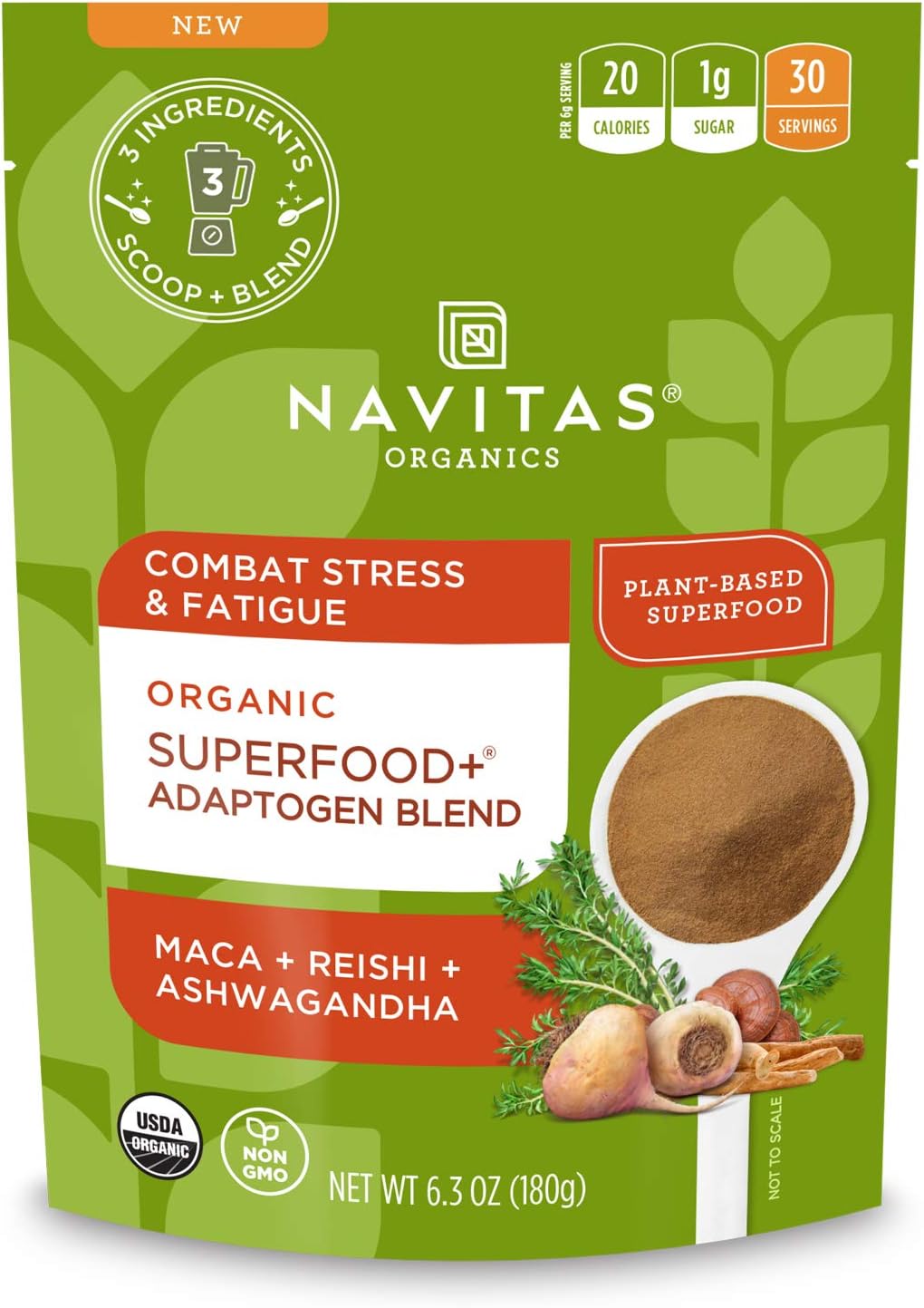 Navitas Organics Turmeric Powder, 8 oz. Bag, 45 Servings