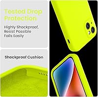 Vista 474 de FireNova Designed for iPhone 13 Pro Max Case, Silicone [Camera Protection] Phone Case with [2 Screen Protectors], Soft Anti-Scratch Microfiber Deep
