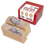 Goat Milk Stuff Goat Milk Soap - LAVENDER | All-Natural Soap, Moisturizing Bar For Hands and Body, For All Skin Types - Handmade, (Box of 2)