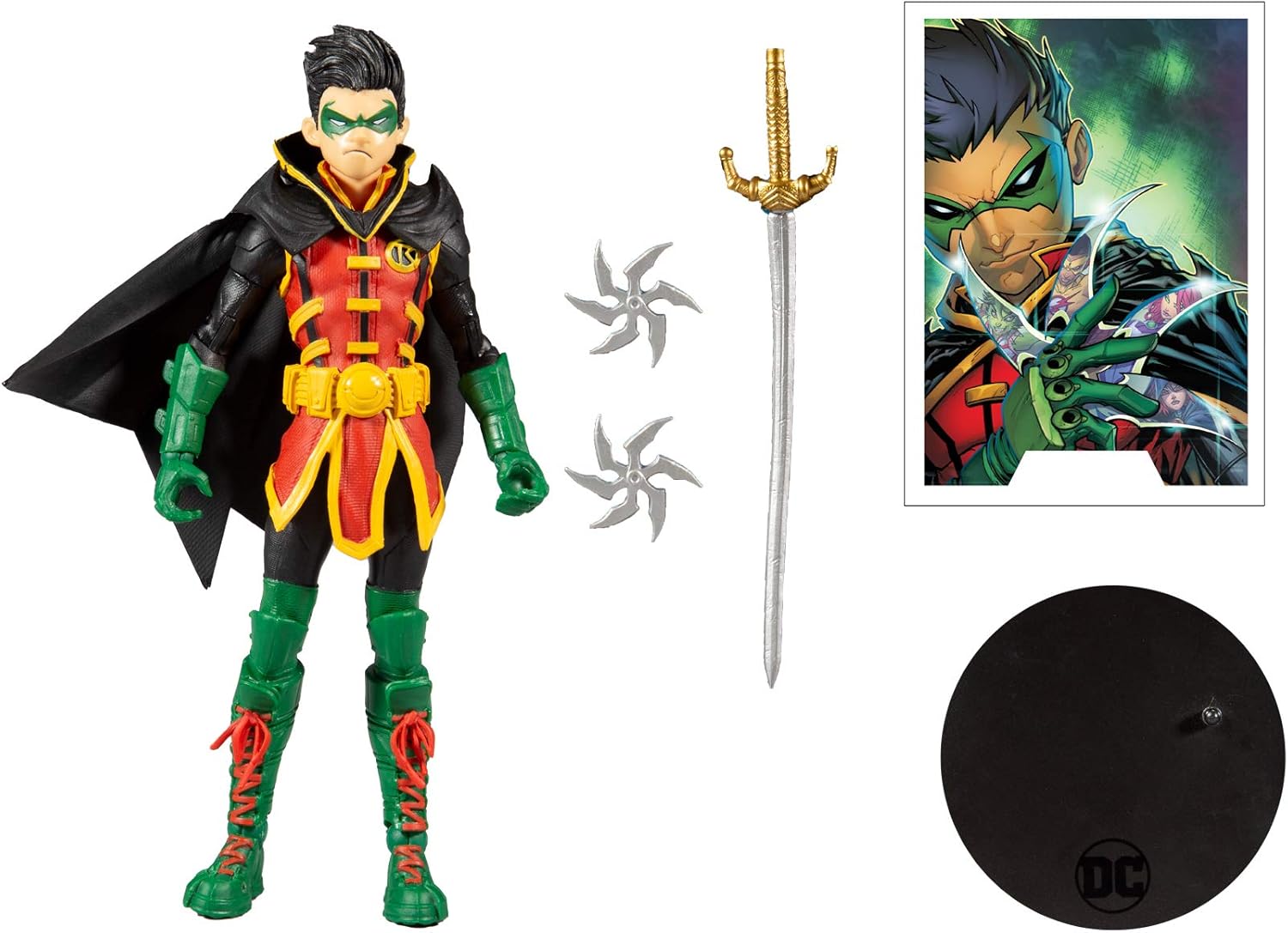 McFarlane Toys DC Multiverse Damian Wayne: As Robin 7" Action Figure
