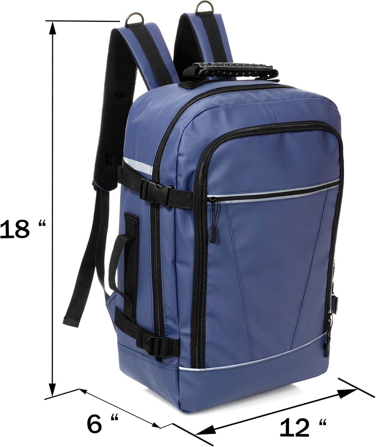 Moda West 12-Pack 18 Inch Deluxe Travel Backpacks - Bookbags in Bulk for and High School Students, 3 Assorted Colors