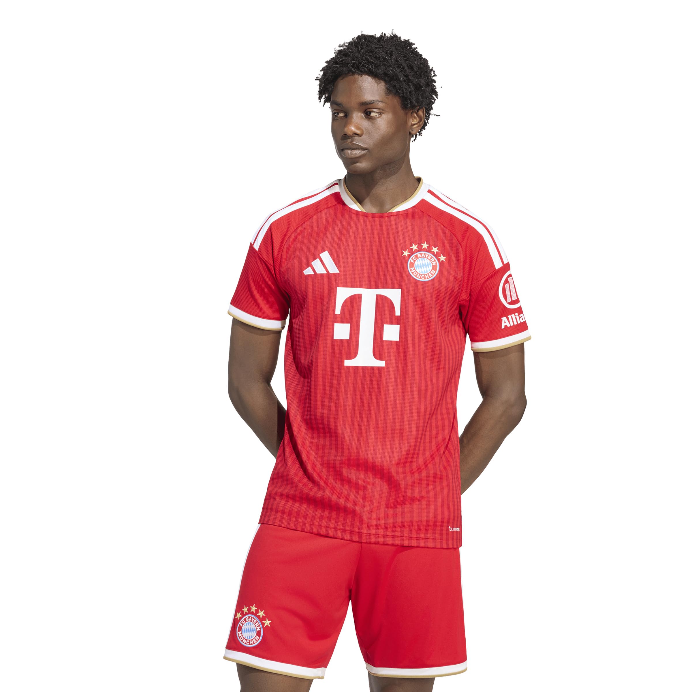 adidas Bayern Munich 2026/27 Men's Home Jersey (US, Alpha, XX-Large, Regular, Regular) Red