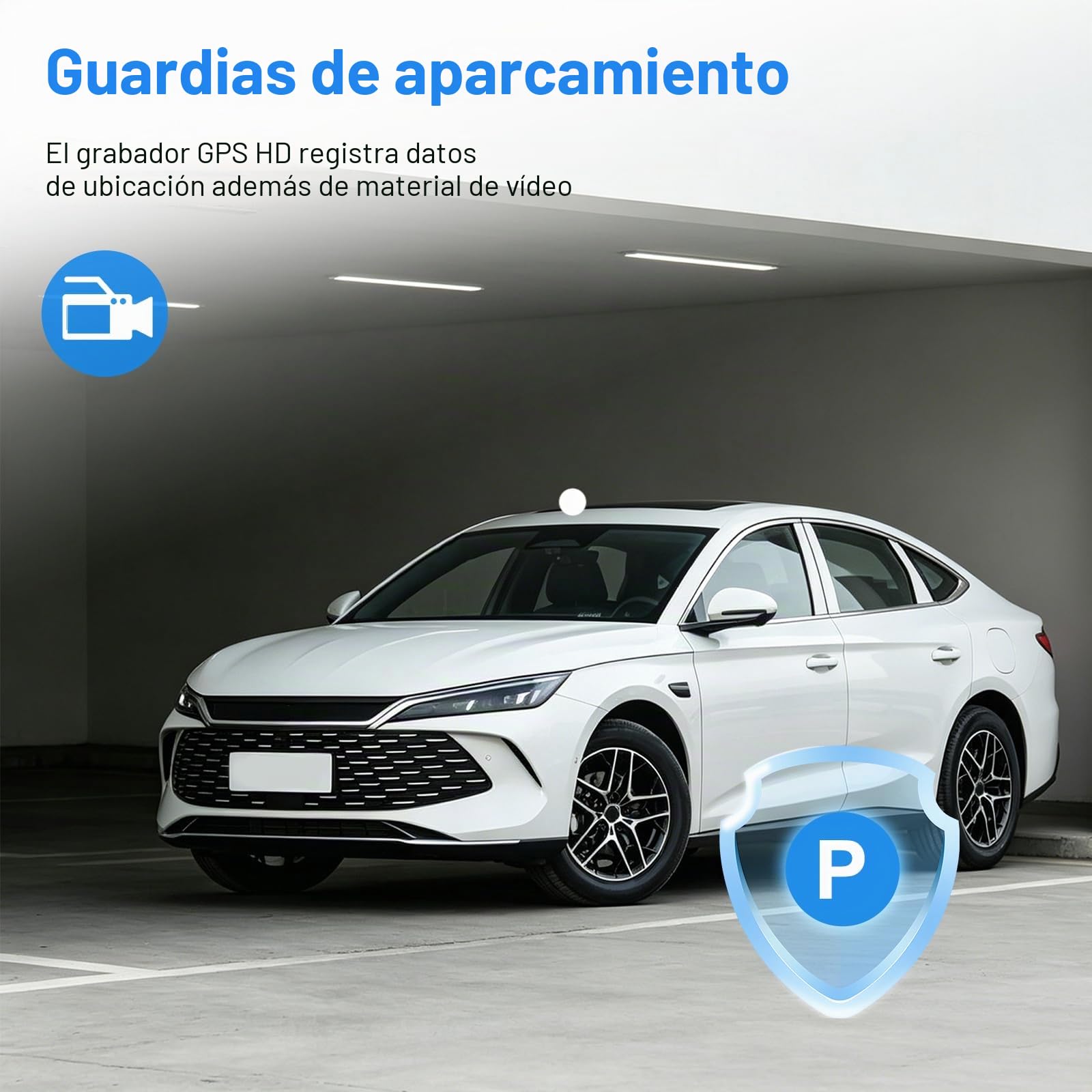 Cámara de salpicadero para parte delantera, 12 V para coche, grabadora GPS para BYD Song PLUS DM-I Seal Act 3 Atto 3 para Tang para Han para Qin HCHQ-3776940 EL-3776900 EQEB-3776900 Cámara de