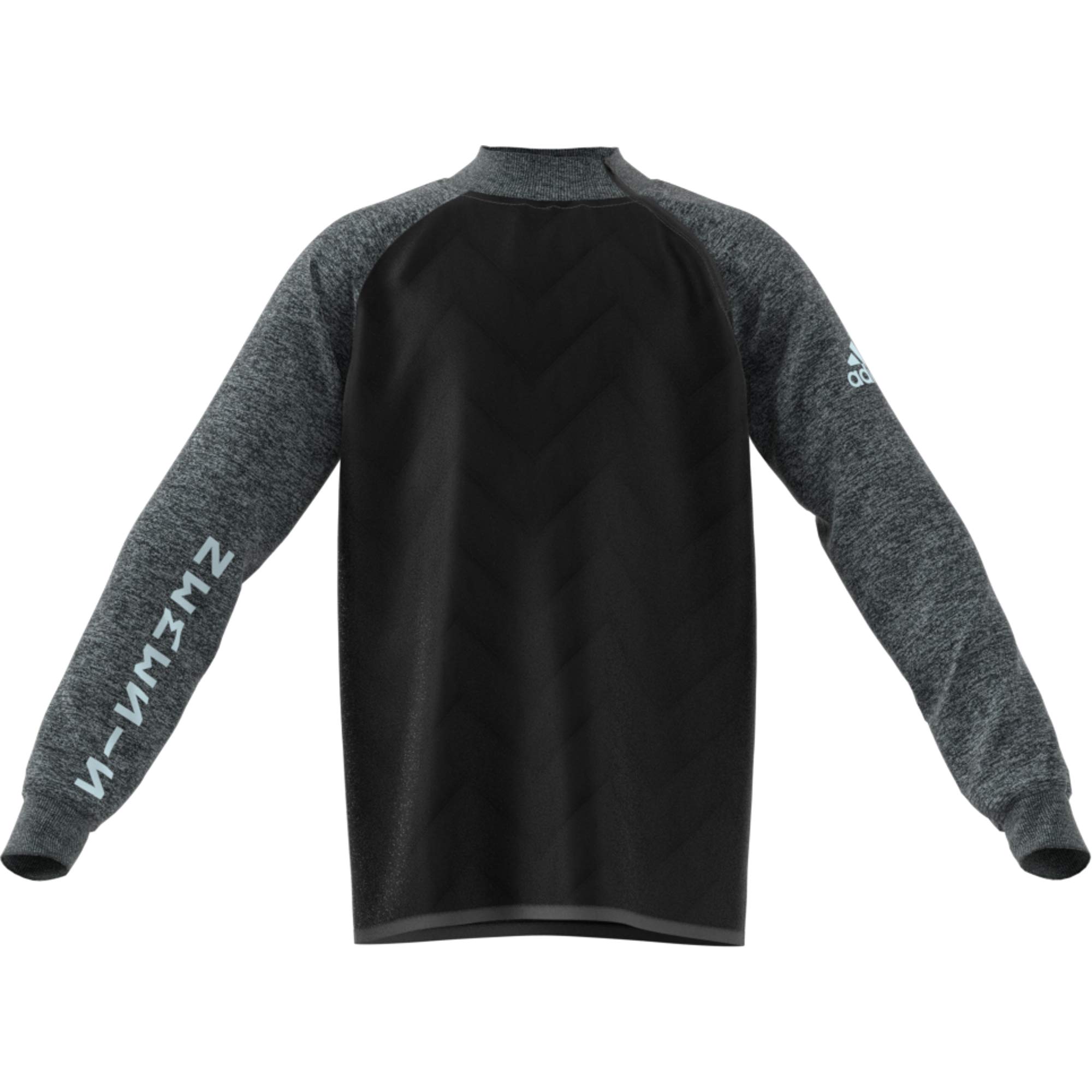 adidas YB NM Pad Sweat - Black/Ashsil Felpa Bambini e Ragazzi