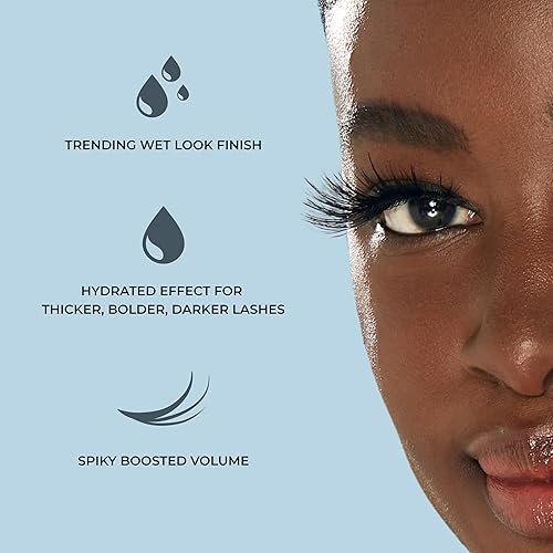 Miniatura 4 de KISS - Pestañas postizas Lash Drip, Spiky X Boost Volume, efecto hidratado de aspecto húmedo único, pestañas postizas reutilizables de varias