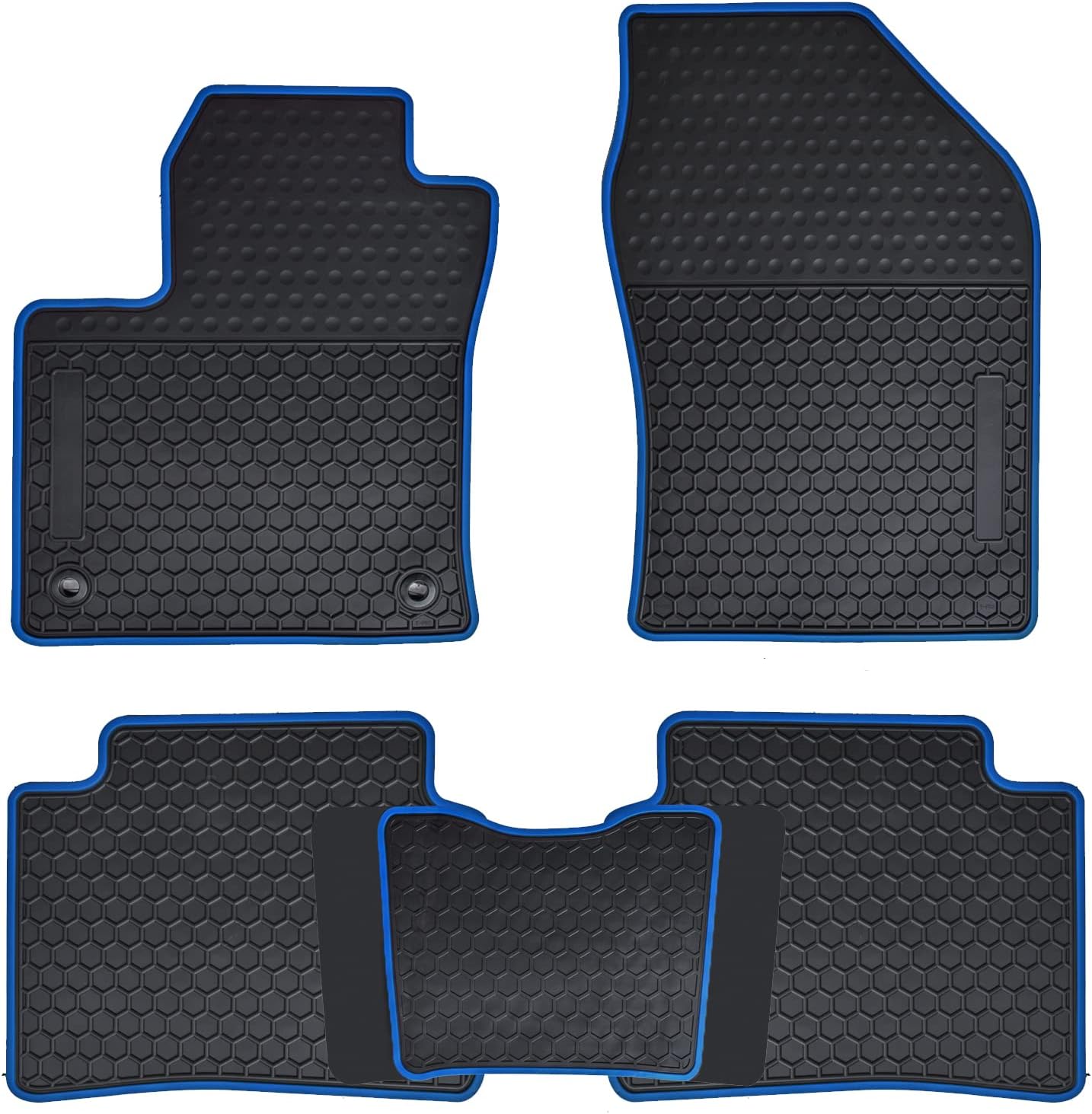 Car Floor Mats for Toyota Prius & Prius Prime (2016-2022) Blue