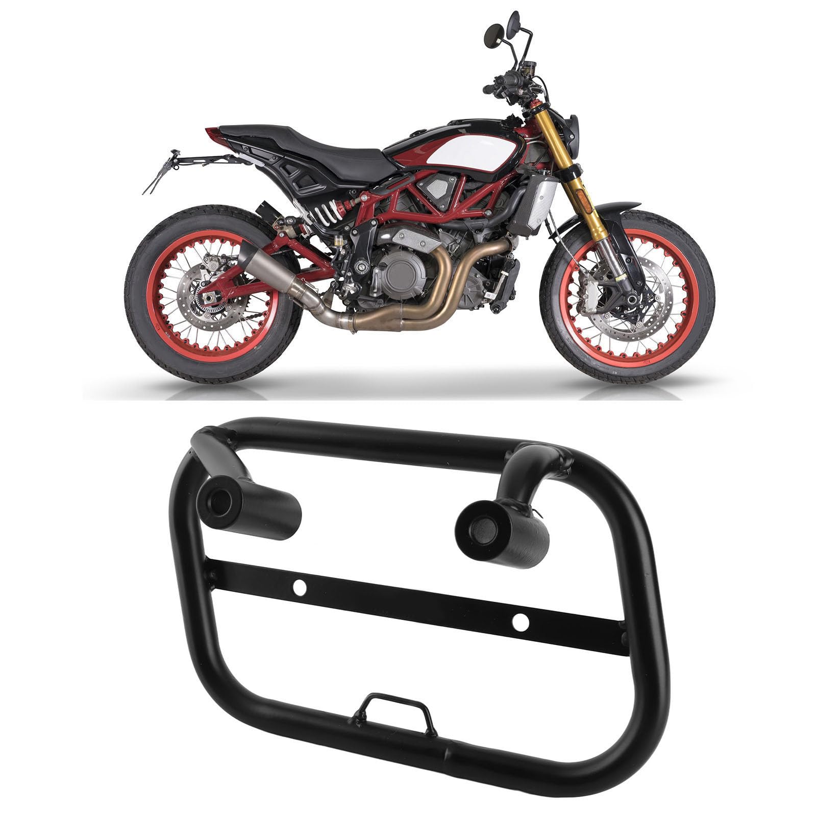 Motorrad Satteltaschen Halterung, Gepäckträger Halter, Passend für Indian