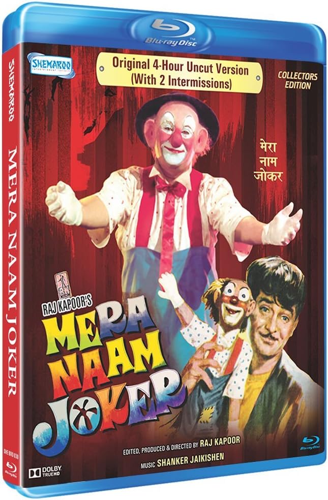 Mera Naam Joker Blu Ray Original 4-Hour Uncut Version