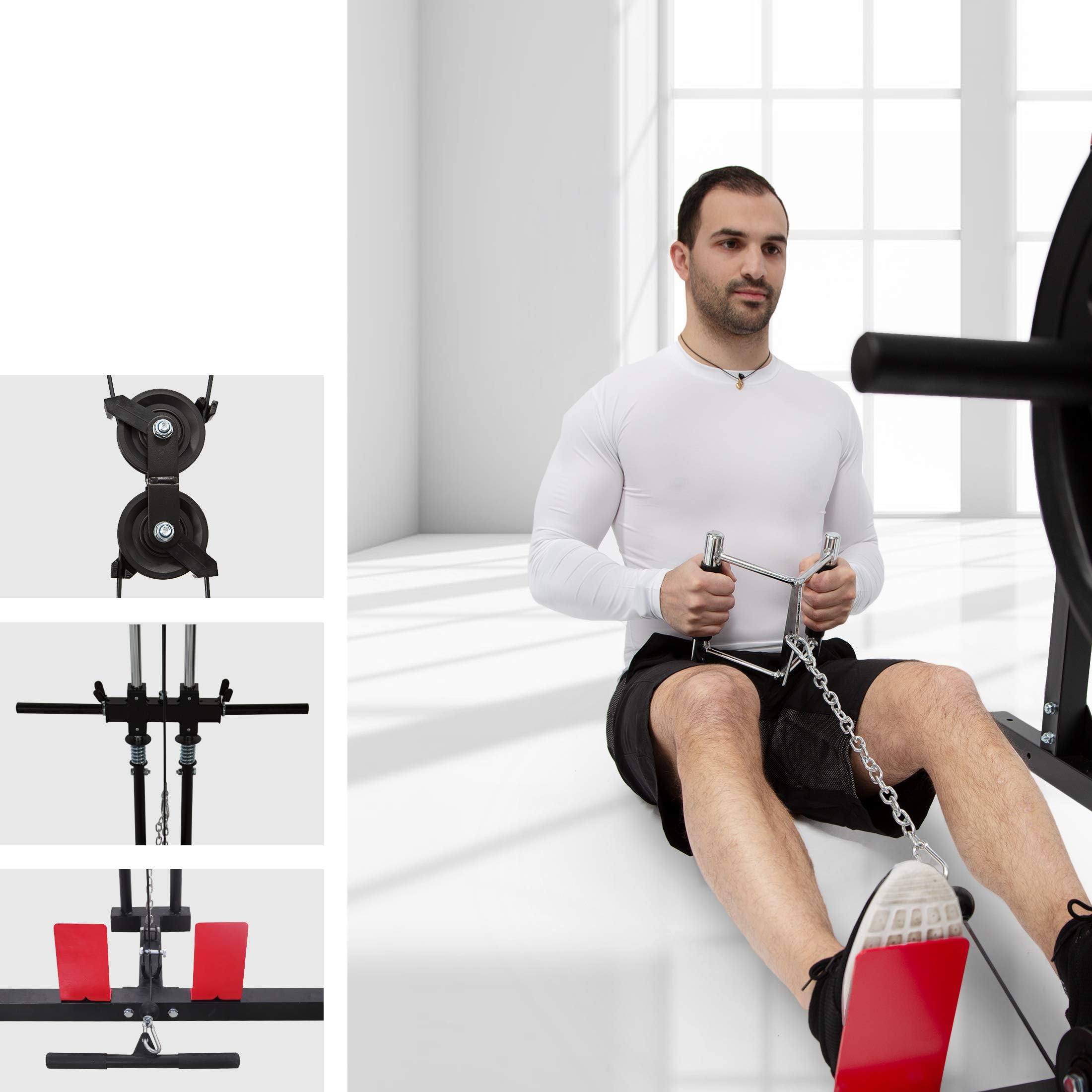 Leiv multifunktionales Power Rack für Dein kompaktes Home Gym, für effektives Ganzkörpertraining