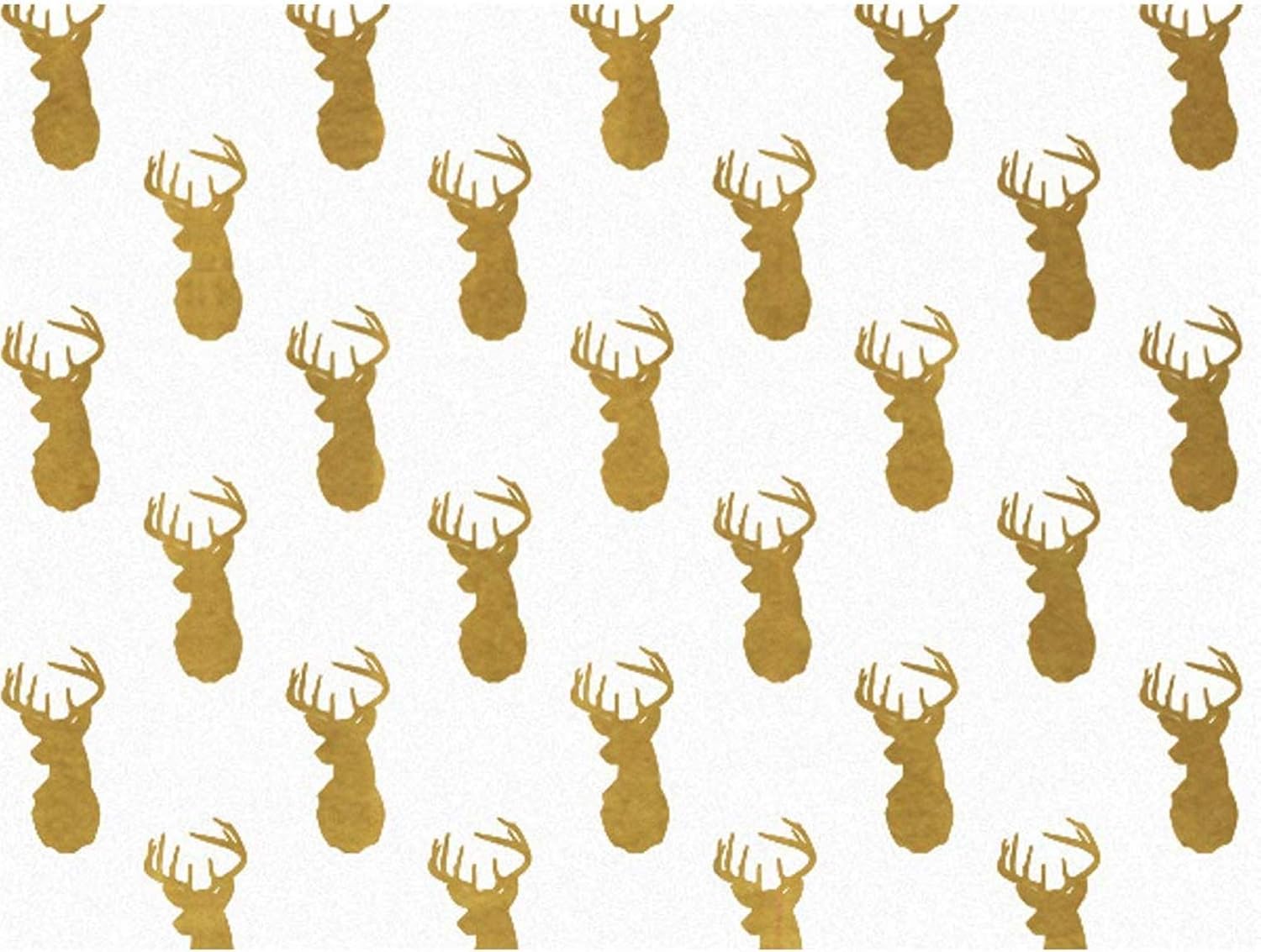 Golden Deer Holiday Tissue Paper - 20in. X 30in. (36)