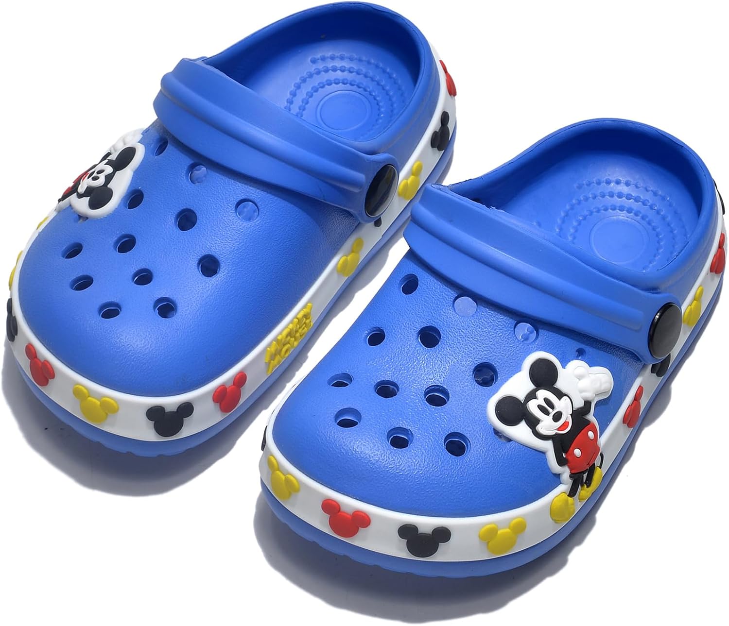 Children's Clogs Cute Cartoon Boys and Girls Garden Shoes Clogs Slippers Toddlers One-Foot Lightweight Beach Pool Sandals - Image 3