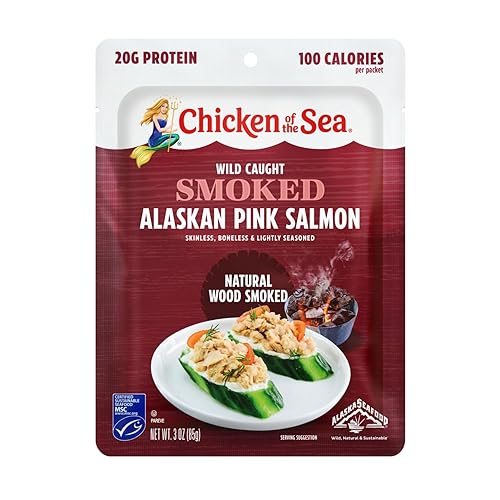 Miniatura 2 de Pollo del Mar Salmón Ahumado 3oz Pouch (12unidades)