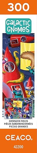Miniatura 8 de Ceaco - Gnomo dulce gnomo - Gnomos galácticos - Rompecabezas de 300 piezas